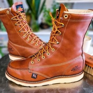 THOROGOOD AMERICAN HERITAGE – 8″ TOBACCO MOC TOE 9.5 D